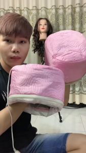 [SIÊU RẺ - HỎA TỐC 2H] Mũ Hấp Dầu Tóc Tại Nhà Nón Hấp Dầu Máy Hấp Tóc Mini Dụng Cụ Làm Mượt Tóc Tại Nhà Không Cần Ra Tiệm.