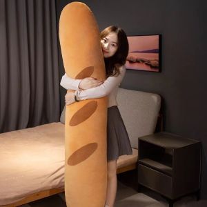 Cute Long Bread Shaped Pillow Large Baguette Leg Clasping Side Sleep Pillow for Pregnant Women And Girls Ideal for Nap And Bedroom
