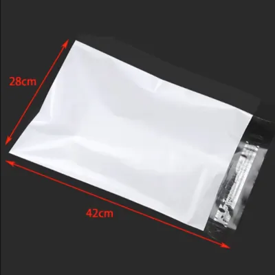 Lots White Self-Adhesive Seal Courier Bags for Express Delivery - Plastic Packaging Pouches Envelope Storage Mail Envelope
