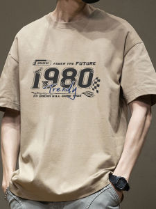 JIANMUJI | Cotton Short Sleeve Loose T-Shirt