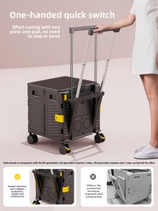 smit | Foldable Portable Storage Box with Wheels