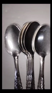 12 Pcs Set Stainless Spoon Fork/Dinnerware Table Spoon Fork/Tableware Set/Dinnerware Utensils/Silverware Collection/Stainless Steel Cutlery/Kutsara/Tinidor