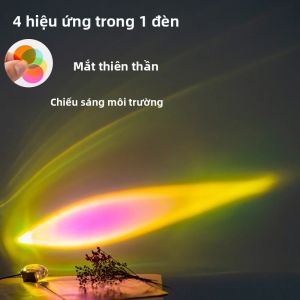 Đèn LED Nhiều Màu Sắc Đèn Bàn Pha Lê Hình Quả Trứng Đèn Ngủ Phong Cách Hiện Đại Đèn Bàn Cạnh Giường Ngủ Để Trang Trí Nhà Máy Chiếu Mắt Thiên Thần Sáng Tạo Quà Tặng