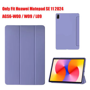 Case For Huawei MatePad SE 11 2024 11" (Model:AGS6-W00/W09/L09) Tablet Case Magnetic Trifold Stand Tablet Cover TPU Softshe
