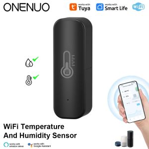 Tuya WiFi/Zigbee Temperature Humidity Sensor Smart Indoor Hygrometer APP Remote Control Works With Alexa Google Home Smart Home
