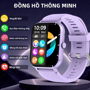 Đồng Hồ Thông Minh LIGE Dành Cho Nam Và Nữ Với Chức Năng Đo Bước Chân Theo Dõi Giấc Ngủ Gọi Bluetooth Chống Nước IP67 100+ Chế Độ Thể Thao Màn Hình HD 1.83 Inch