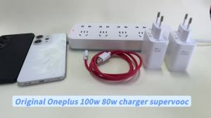 OnePlus | Original Oneplus Charger 80W SuperVOOC Adapter Usb C Cord One Plus 13S 12 11 10 Nord 5 4 9 For OPPO Find X9 Reno 14 Pro Realme