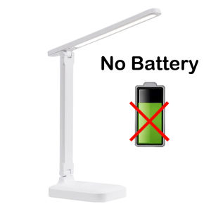 Foldable Eye‑Protection LED Desk Lamp Touch‑Controlled 3‑Speed Dimming Plug‑in Table Lamp for Reading Learning Sleeping Bedroom