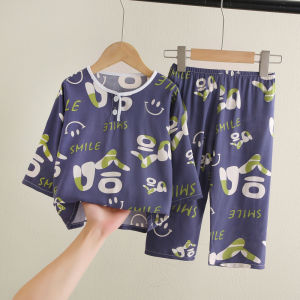 Summer Thin Cotton Pajamas for Kids