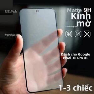 Miếng Dán Cường Lực Mờ 9H Phủ Toàn Màn Hình Chống Vân Tay Cho Google Pixel 10 9 8 7 6 5 A Pro XL