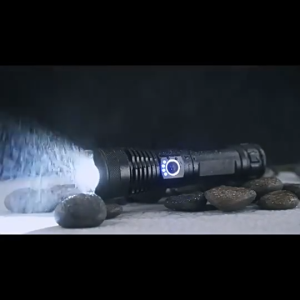 Super Bright Zoom LED Flashlight 3000Lumens Rechargeabl Waterproof Outdoor Heavy Duty Rechargeable Flashlight