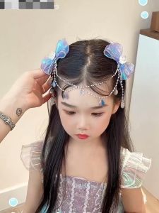 Kẹp tóc Tiên cá xà cừ cho bé gái Cài tóc công chúa cho bé