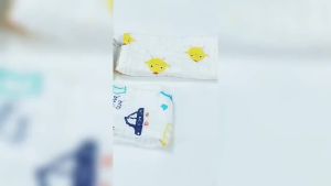 ชุดหกชั้นสำหรับทารก a ผ้าขนหนูเด็กผ้าฝ้ายความหนาสูงแบบคลาสสิก ผ้าขนหนูล้างหน้าเด็ก ผ้าฝ้ายแท้ ผ้ากอซ ผ้าเช็ดน้ำลาย