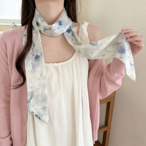 XUANXUAN | Ink Wash Painting Style Silk Scarf
