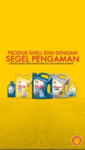 Shell Helix & Rimula Series: Pelumas Mesin Bensin & Diesel Kemasan Isi 1 Liter