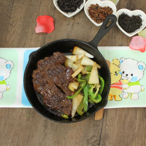 Steak Non-Stick Pan Uncoated Induction Cooker Universal Cast-iron