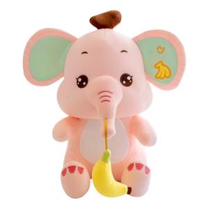 QIAOSHANG | Baby Elephant Plush Toy for Sleeping and Teething