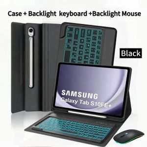 Case for Samsung Galaxy Tab S10 FE Plus 13.1 inch Detachable Keyboard for Tab S10 FE+ 13.1 inch with Pen Holder