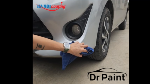 Sơn Xóa Vết Xước xe Ô tô TOYOTA WIGO Màu ĐỎ MICA Code R79 - RED MRED MICA chính hãng DR.PAINT Dạng Bình Xịt