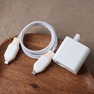 Silicone Protective Case for Huawei Mate60 Pro/Pro+ Charger Cable Protection against Breakage And Biting by Wire Organizer