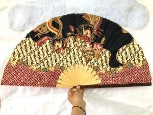 Kipas Dinding kipas souvenir hiasan kipas tari kipas tangan kipas bambu estetik
