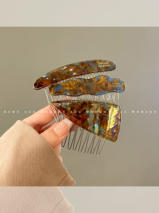 WENZHU | Retro Horn-effect Anti-slip Hair Clip