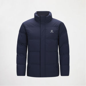 Kelme | Short Stand Collar Down Jacket for Men Insulated