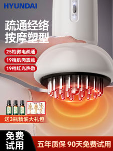 Electric Meridian Brush Full Body Massage Home Use Heating Scratching Massager Leg Back Body Detoxifying Tool Hyundai Brand