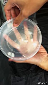 THINWALL BULAT/THINWALL MANGKUK/THINWALL MEREK DM UKURAN 2000 ML DAN 650 ML + TUTUP ISI 25 SET