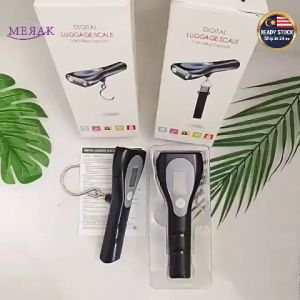 40/50kg Portable LCD Digital Handheld Pocket Luggage Electronic Weighing Travel Hook Scale Penimbang Bag Elektronik