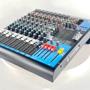 (ใช้โค้ดลดอีก10%)  SOUNDBEST HRX10 มิกเซอร์ 10 ช่อง แชแนล มิกเซอร์อนาล็อก มิกซ์ เอฟเฟคแท้ เครื่องปรับแต่งเสียง HR X10 HR-X10