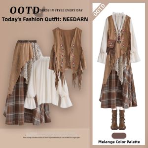 NEEDARNA | Desert Travel Boho Ethic Style Dress