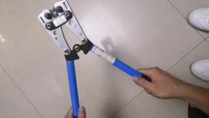 Crimping Pliers 6-50mm²/AWG 10-0 Tube Terminal Crimper Hex Crimp Tool Multitool Battery Cable Lug Cable Hand Tools HX-50B