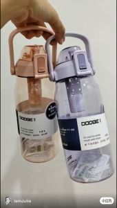 🇲🇾🔥[READY STOCK]🔥Dodge 1000ML l Kids Leakproof BPA Free Tritan Water Bottle with Filter & Thick Handle Dodge Bottle 1 Liters Water Bottle - Lazada