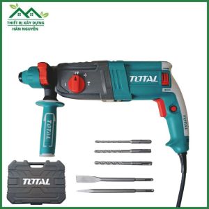 Máy khoan bê tông TOTAL TH309288 công suất 950W khoan đục bê tông 3 chức năng