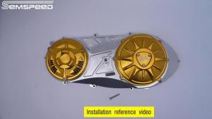 Semspeed cho Honda adv350 forza350 ADV Forza 350 2022-2025 bảo vệ vỏ động cơ bọc động cơ trục khuỷu xe máy CNC