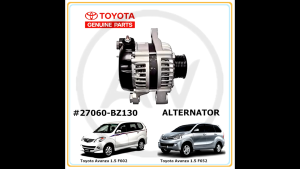Toyota Avanza 1.5 F602 F652 2004-2022 Alternator (4 Pin) (6PK) (27060-BZ130)