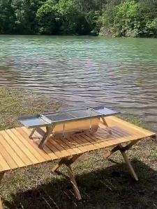 [selected]Portable Barbecue Grill with Stand  Griller  Outdoor Camping Desktop BBQ Dimeshy Charcoal