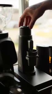 STARSEEKER EDGE 2.0 Aluminum Automatic Coffee Grinder for French Press Drip Coffee and Espresso
