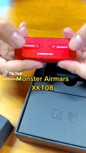 Monster XKT08 TWS Earphones - Wireless Bluetooth 5.3 HiFi Headphones - Noise Reduction - Sport Earbuds with Mic