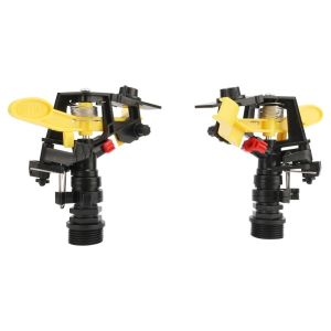 3/4" Rotating Sprinkler 360 Degree Automatic Garden irrigation Rocker Nozzle