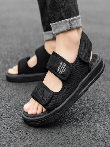 Adjustable Width Elderly Sandals Anti-Slip Diabetic Foot Back High Deformation Large Bone Soft Bottom Breathable Casual Beach Shoes