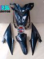 Cover ful body halus Honda beat karbu hitam lembayung biru/blue moonlight 2010-2012. 