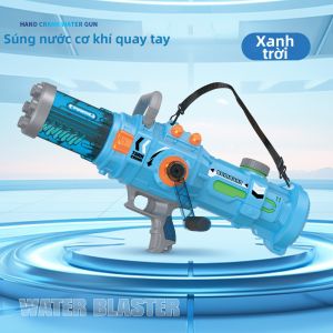 BONINGYU | Đồ Chơi Súng Phun Nước Tự Động Dung Lượng Lớn Gatling Titan