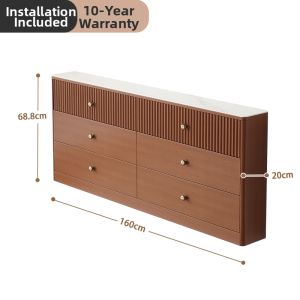 Antique Style Ultra-thin Drawer Chest 30cm