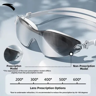 ANTA | anti mould fogging High-Definition Anti-Fog Waterproof Myopia Coated Swim Goggles