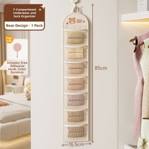 bicoy | Suspended Double Layer Underwear Storage Bag