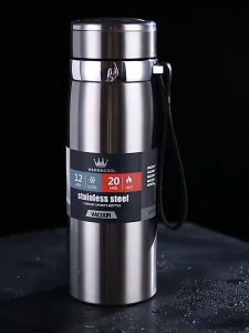 กระติกน้ำสแตนเลส เก็บความร้อน-ความเย็น ขนาด 1000 มล. กระติกน้ำสุญญากาศ กระบอกน้ำ กระบอกน้ำสแตนเลส ขวดน้ำ กระติกน้ำเก็บความร้อน กระติกน้ำ กระติกน้ำร้อน กระติกเก็บความร้อน กระบอกน้ำร้อน12ชั่วโมง