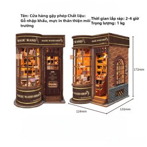 Giá Đỡ Sách Hình Sách Phong Cách Harry Potter