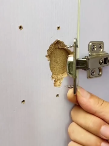 Cabinet Hinge Repair Plate Stainless Steel Brackets Kitchen Cupboard Door Hinge Durable